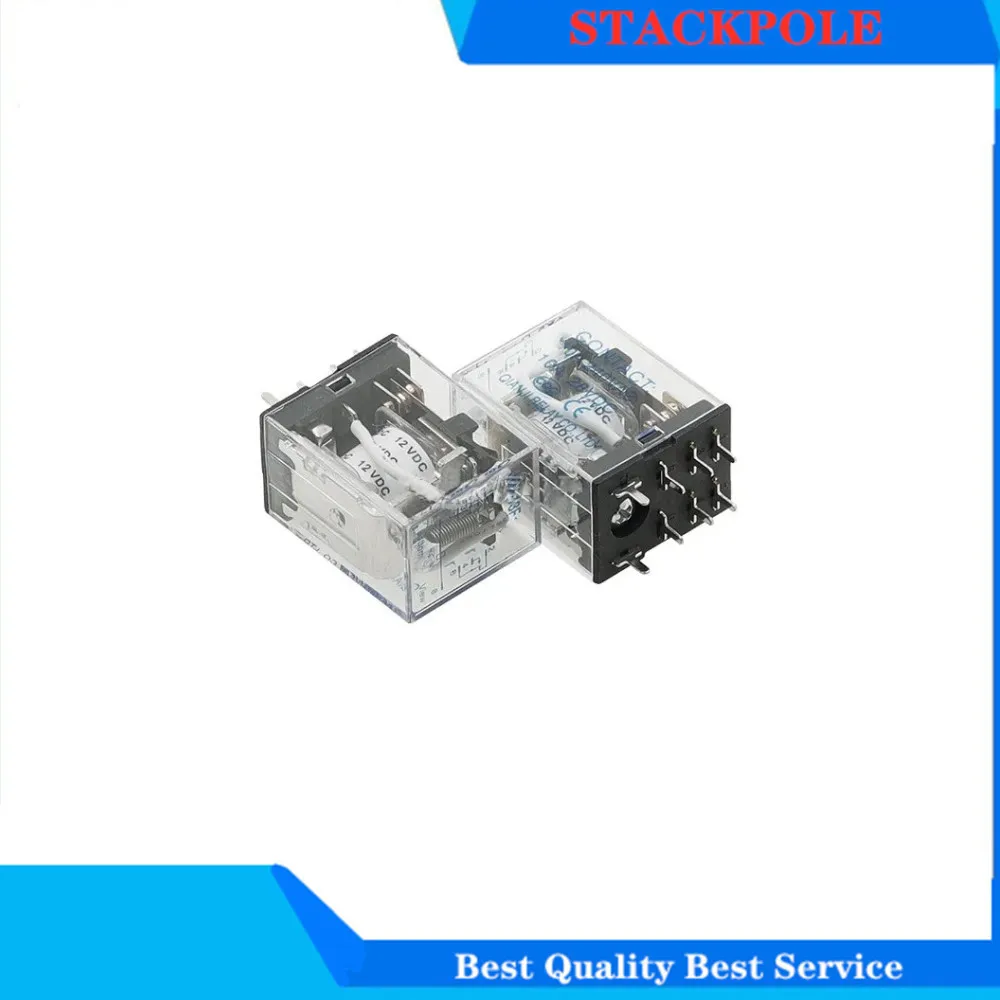 

New original JQX-13F-DC12V-2Z original front relay intermediate relay 8-pin two open two close 10A250V