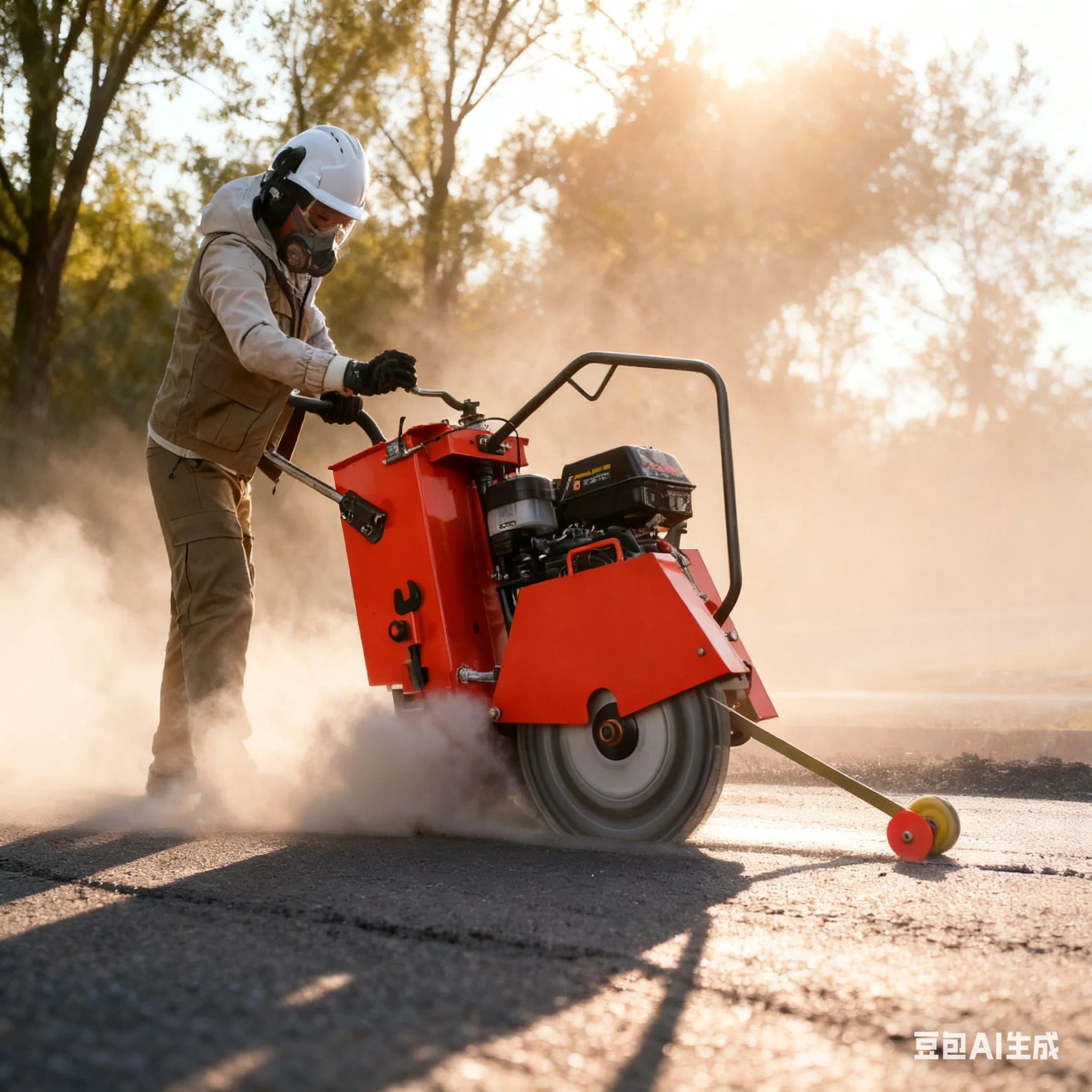 Road Surface Cutting Machine Concrete Cutter 14-20 Inch Road Concrete Saw