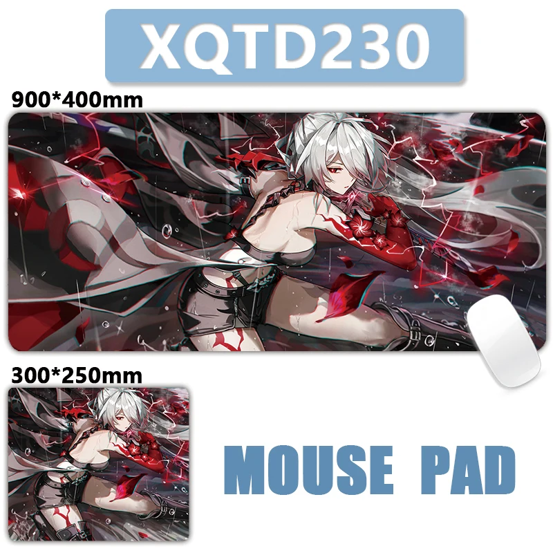 Acheron Honkai Star Rail XXL Grande Mouse Pad Computador Portátil Antiderrapante Teclado De Escritório Mat De Mesa Mousepad