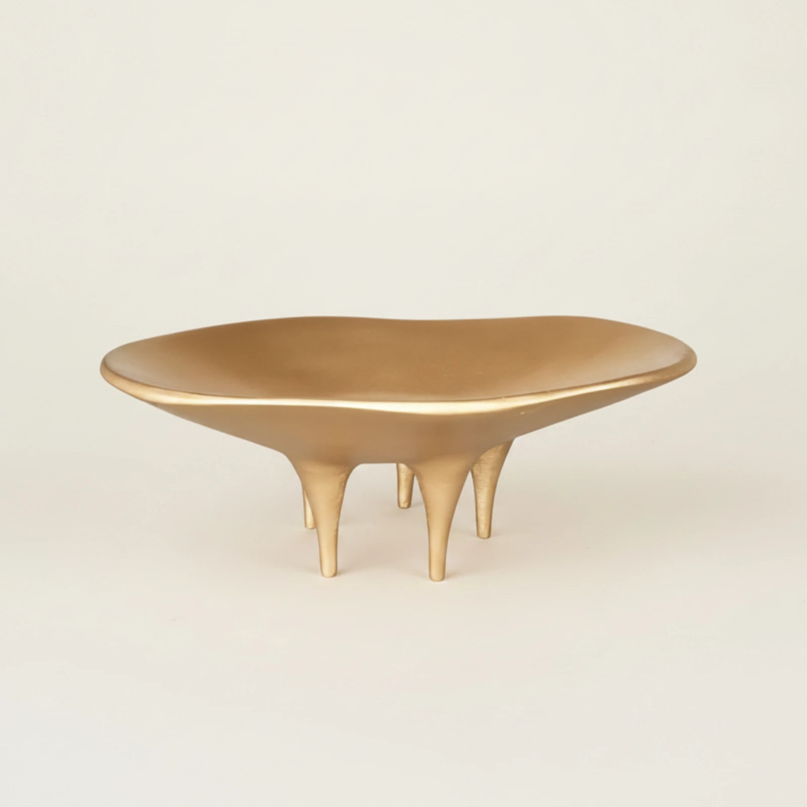 Irregular Decorative Tray Slim Tray with Legs Organizer Functional Pedestal Compact for Tabletop, Coffee Table