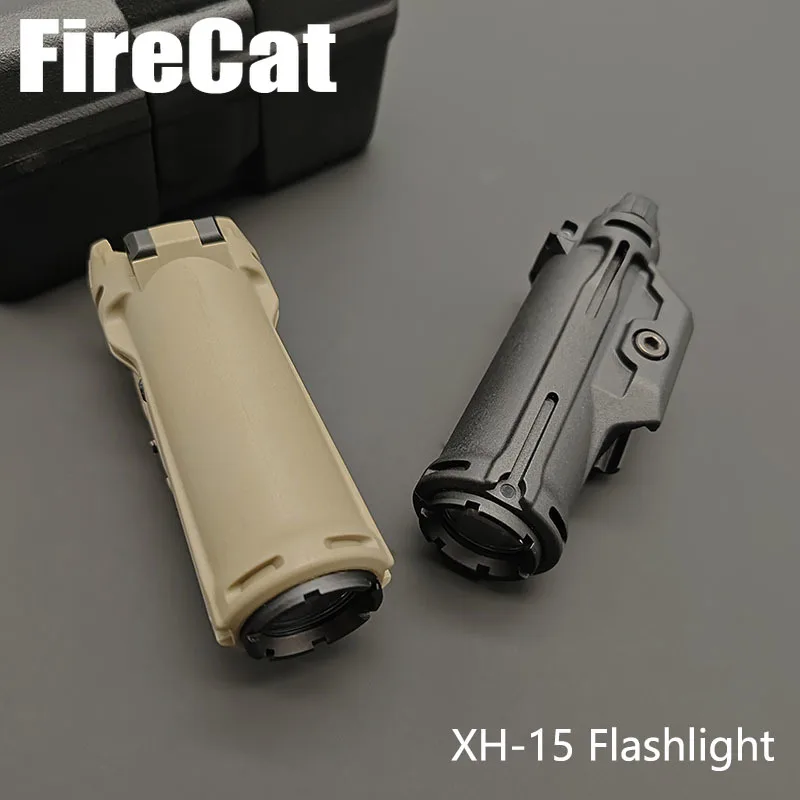 New SOTAC Nylon XH15 Pistol Light 350 Lumens LED Light Flashlight  For 20mm Rail Handgun Glock 17 Airsoft Scout Hunting Light