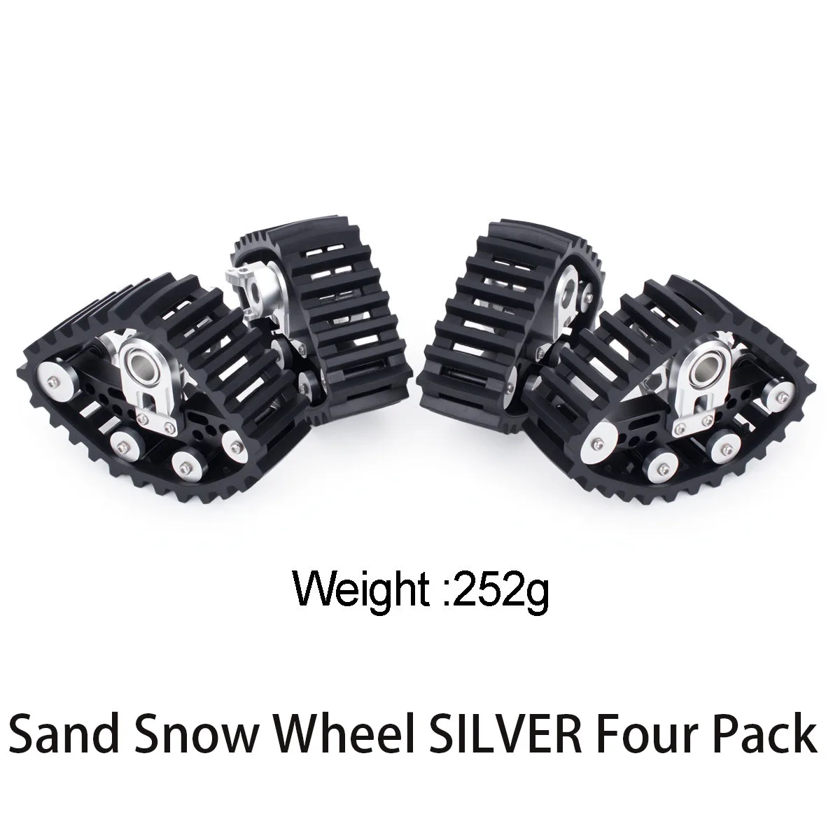 New SCX24 Snow Wheel 1/24 RC Climbing Car Special Sand Snow Climbing Wheel 4-piece Set Upgraded Accessories