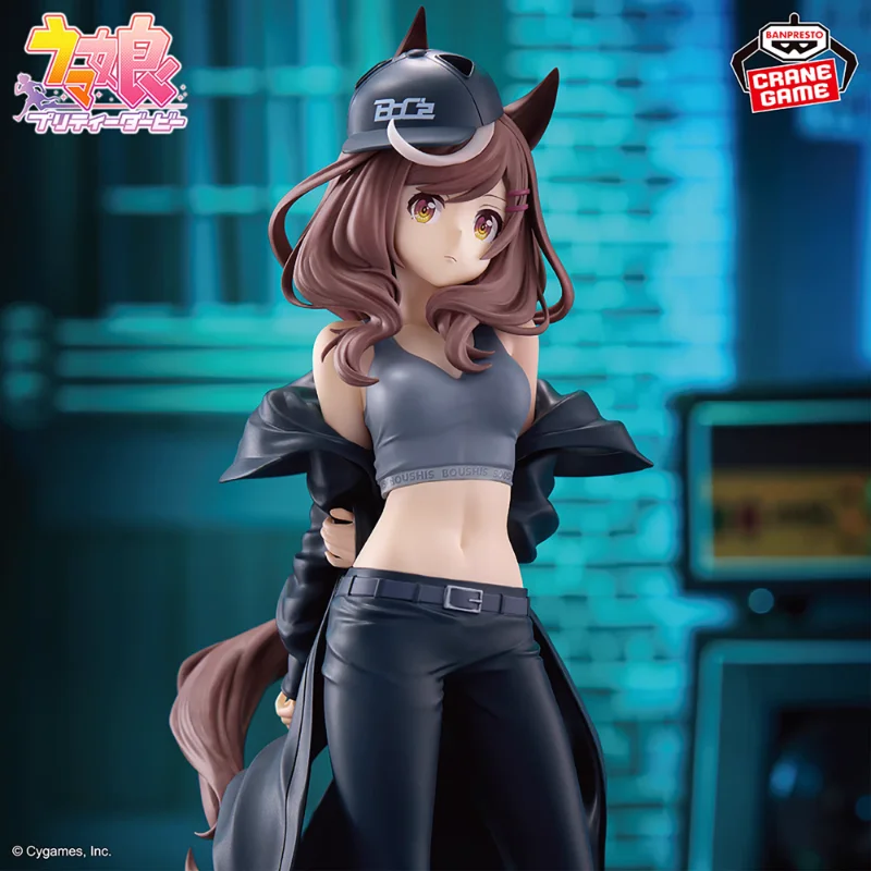 Bandai Original Umamusume: Pretty Derby Rice & Shower Matikanetannhauser Action Figure Modelo Decoração de mesa colecionável