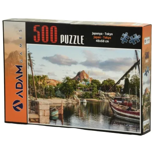 Man Games Japan Tokyo 500 Stuk Puzzel 68X48 Cm