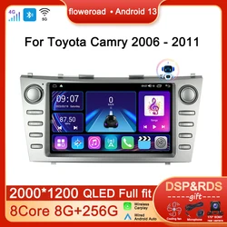 4G Android Car Radio Multimedia Player For Toyota Camry 2006 2007 2008 2009 2010 2011 Navigation GPS Stereo Auto Carplay NO 2DIN