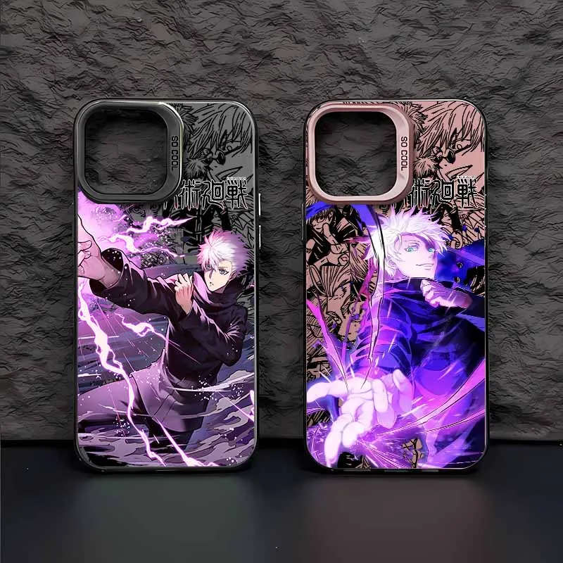 Phone Case For Xiaomi Redmi 15 15C 14C 13C 12C 10 A1 A2 A3 A5 9T 9A 4G 5G Jujutsu Kaisen Gojo Satoru Anti Fall Matte Back Cover