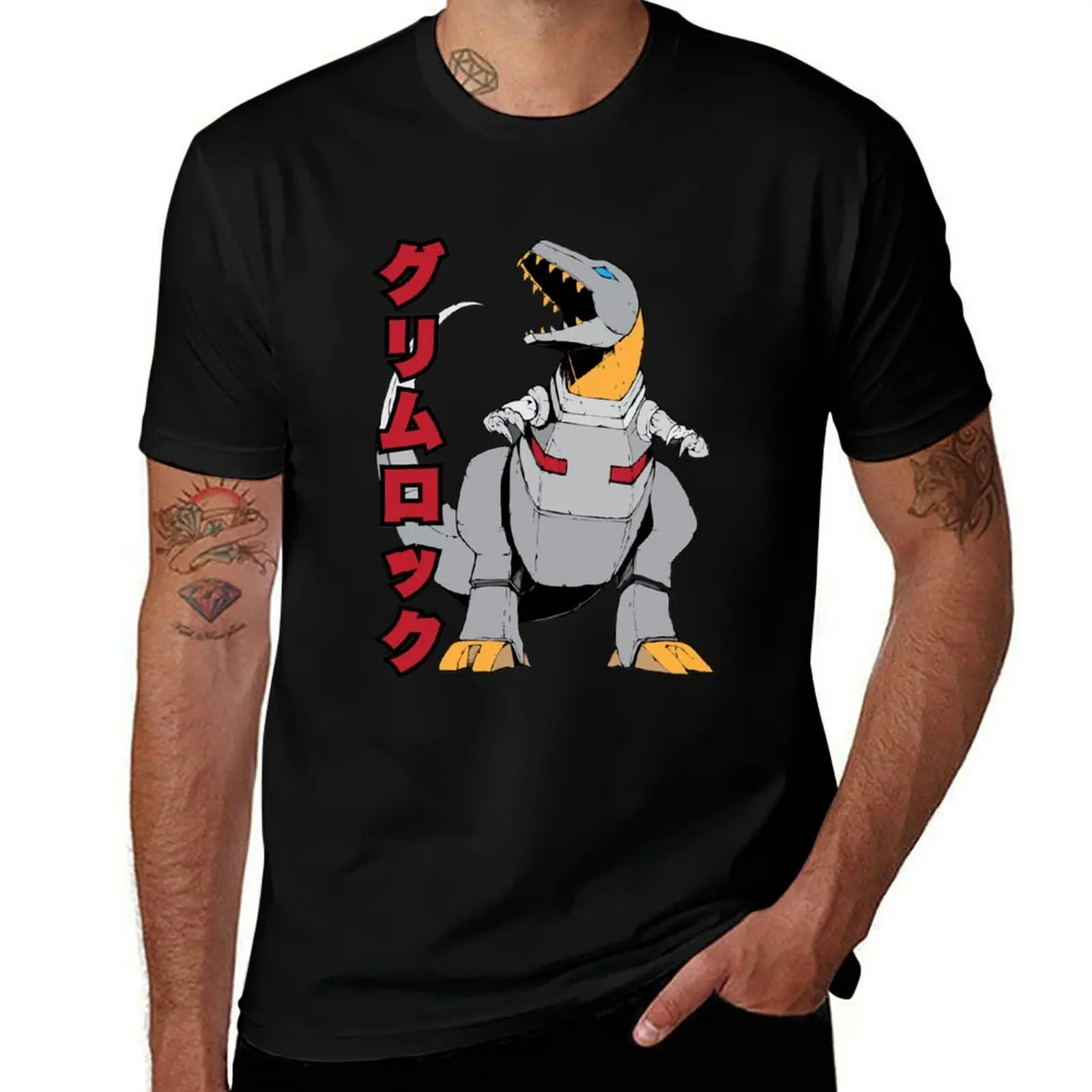 

GRIMLOCK T-Shirt Street Art Print Tee Shirt