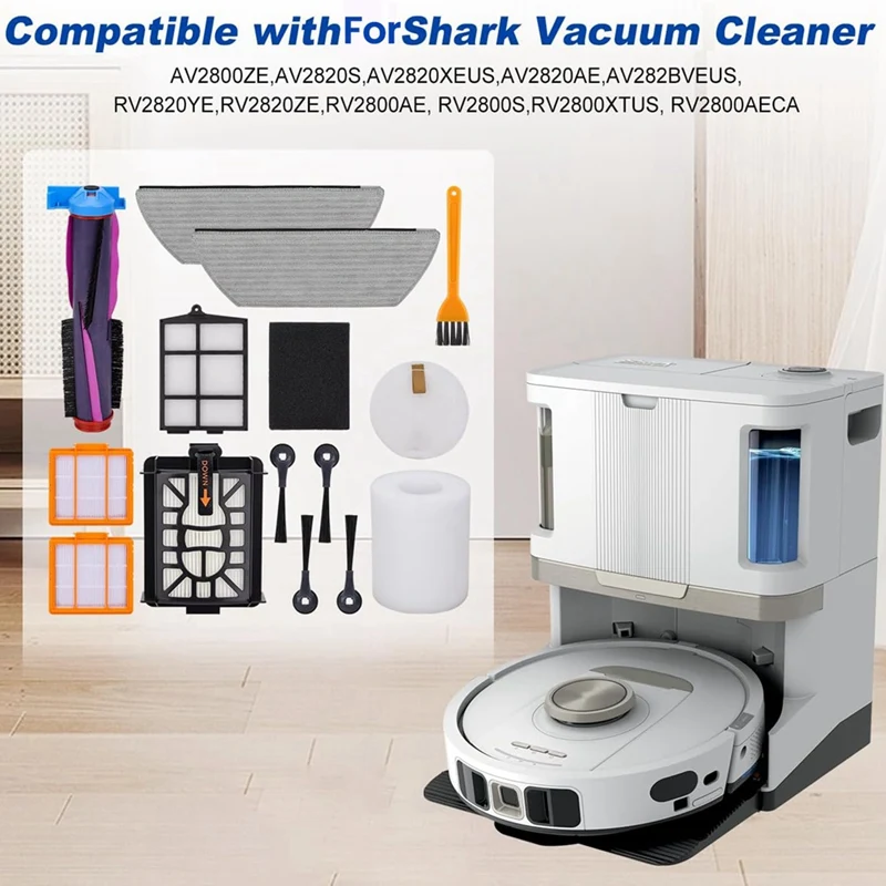 ABAE-เปลี่ยนสําหรับShark AV2800ZE RV2800AE AV2820AE RV2820YE RV2820ZE AV2820S RV2800S AV2820XEUSเครื่องดูดฝุ่นชุด