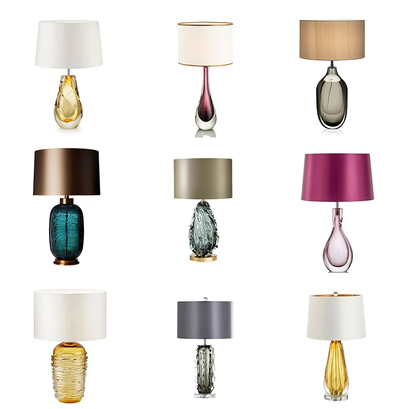 lampe-de-table-en-verre-emaille-artisanal-de-design-haut-de-gamme-pour-chambre-d'hotel-chevet-veilleuse-artistique-coloree-en-verre-cristal-decoration-interieure-lampe-de-bureau