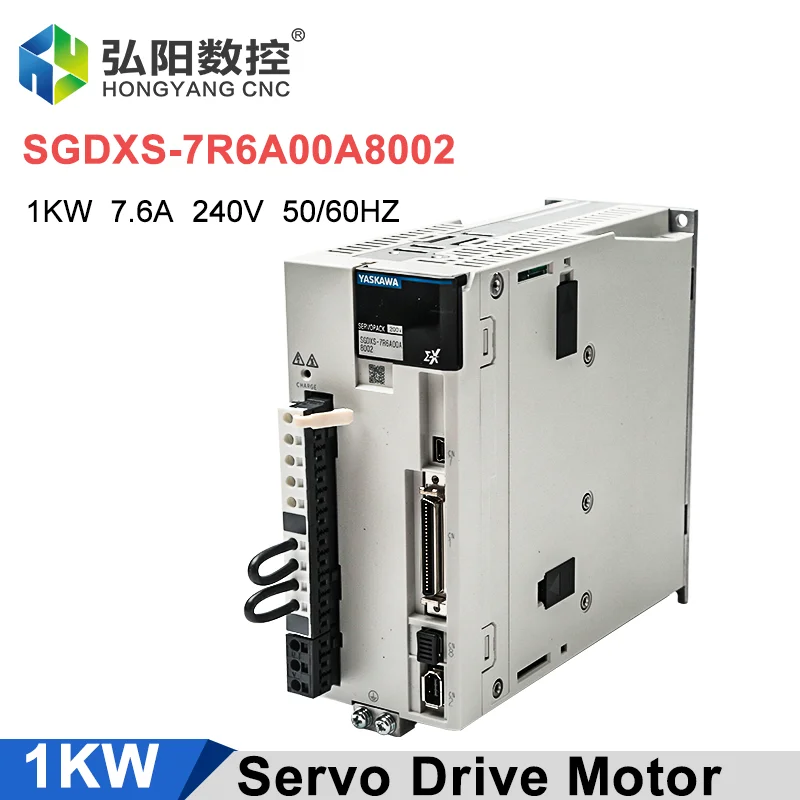 

1kw 50/60hz Dc270-324v Japanese Yaskawa Servo Motor And Driver Sgmxg Xy Axis Cnc Machine Tools