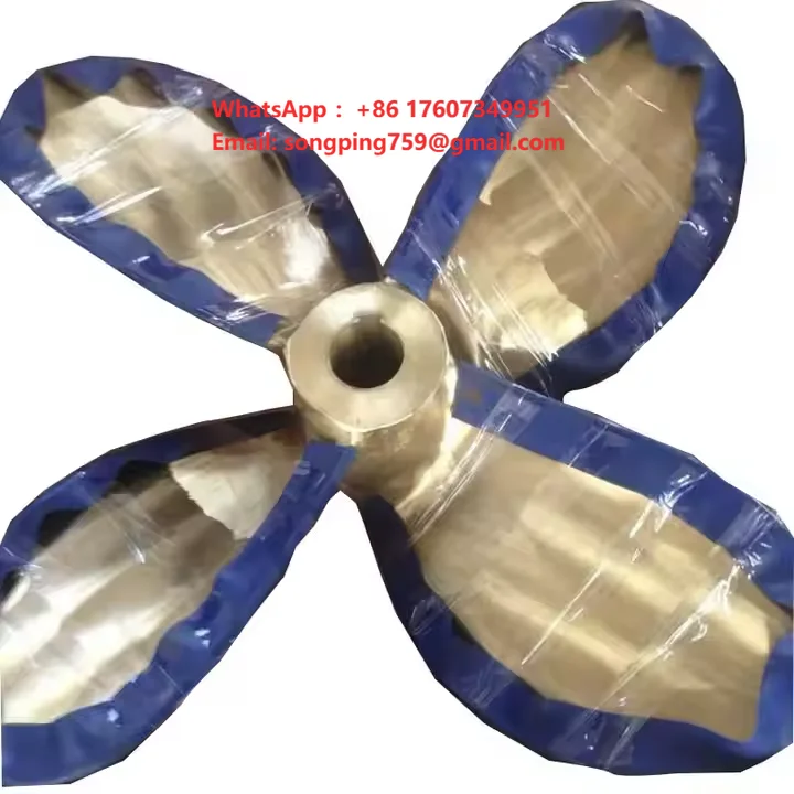 New Bronze H LH Marine Ship Propeller 3 Blades 800-8000mm Diameter Durable Casting CCS/BV/DNV Certified ISO9001 for
