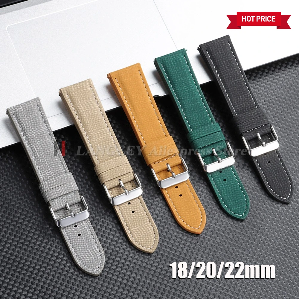 Smartwatch Vintage Watches For Women - Vintage-Uhrenarmband aus Rindsleder, 18 mm, 20