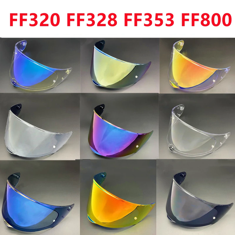 FF353 Visor Shield for LS2 FF320 FF328 FF800 Face Shield Dustproof Full Face Motorcycle Helmet Accessories