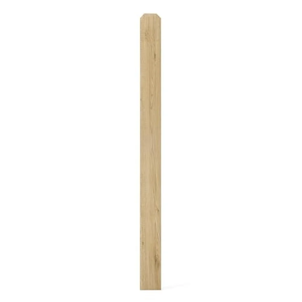 6ft Dog Ear Fence Picket 5.9 x 0.5in Fir Wood Fence Boards 30 Pack
