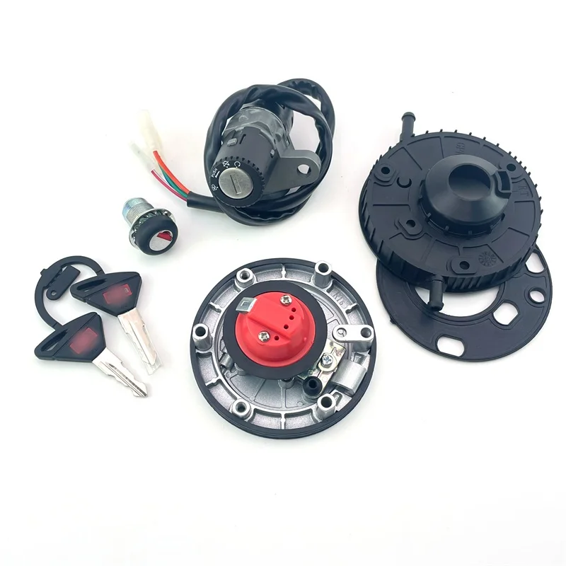 Motorcycle Ignition Switch Fuel Gas Cap Cover Seat Lock & 2 Keys For Aprilia CR150 GPR150 GPR125 GPR250R CR GPR 125 150 250 250R