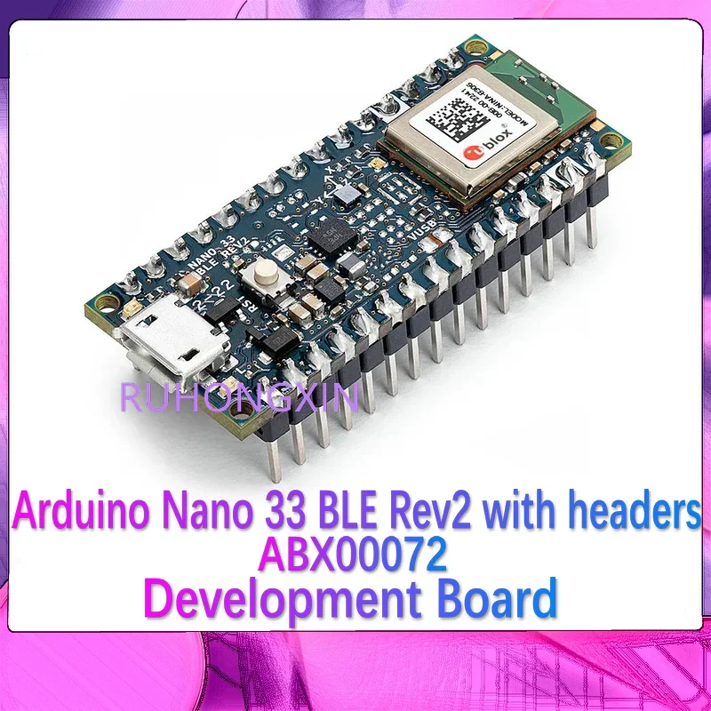 Arduino Nano 33 BLE Rev2 with headers ABX00072 nRF52840 Development Board Development Kit Original Import