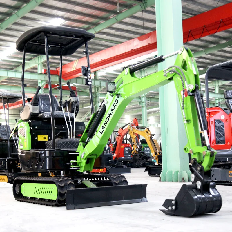 

Europe Hot Selling Household Mini Digger 1600KG Small Hydraulic Crawler Excavator 1.6 Ton Farm Orchard Use Bagger EPA Customized