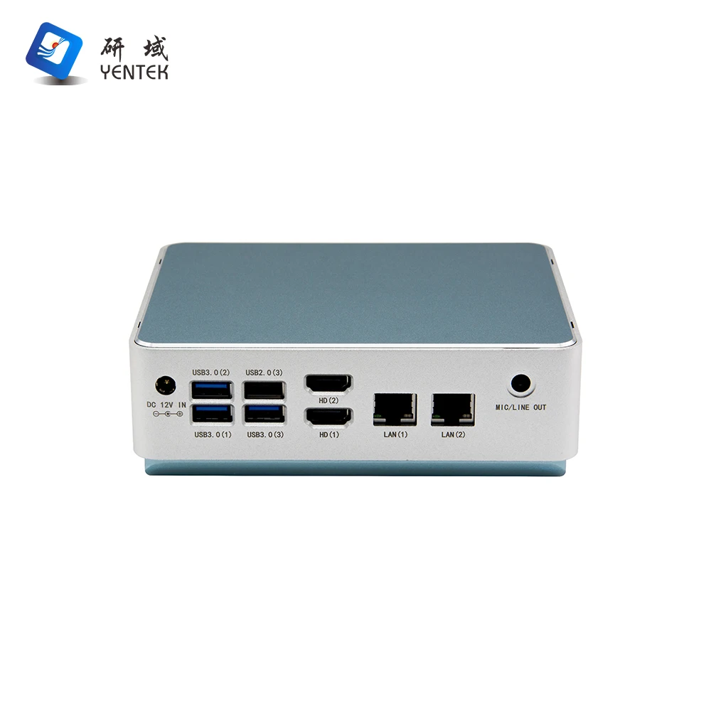 OEM ODM NUC J6426 كمبيوتر صغير Windows10 11 كمبيوتر صغير 2 HD مزدوج 4K عرض 2 LAN Consle WIFI 4G Fanless Mini Pcs