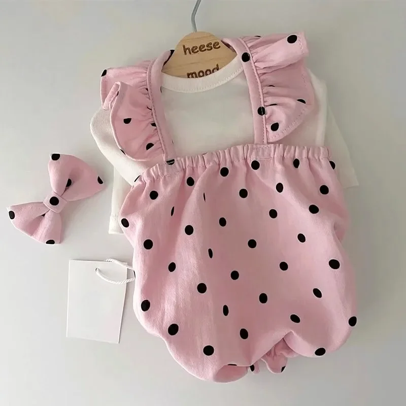 

Summer Dot Pet Suspenders Dog Dress Luxury Puppy Skirt Chihuahua Bichon Small Dog Vest Dog Apparel Cat Clothinggirl Dog Clothes