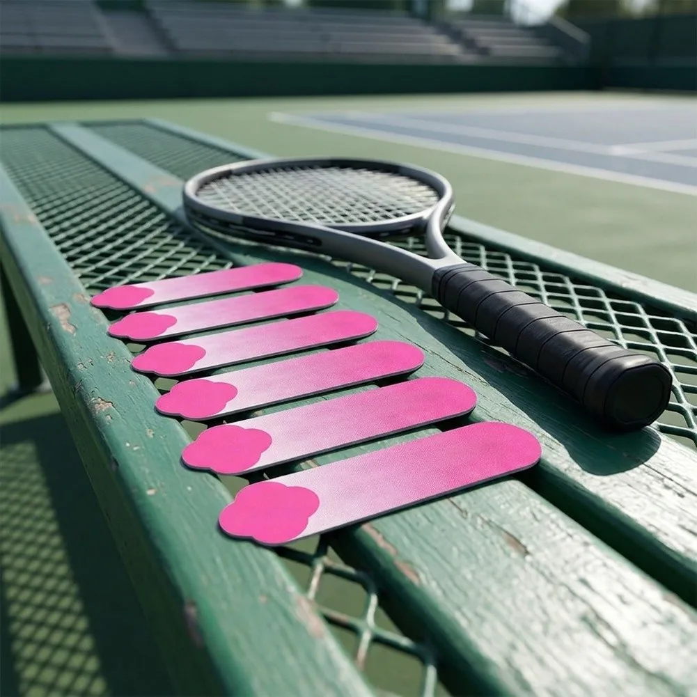 Red Tennis Racket Weight Strips Balance Strips For Tennis Racket Tennis Tennis Swing Control Soft Silicone Material