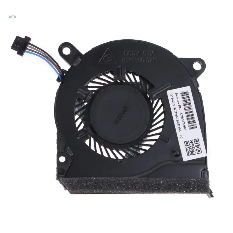 Laptop Spare Parts,Mechanical Notebook CPU Cooling Fan for DC 5V 0.5A 4-pin 4-wires for HP 14-CE Series Fan L26367-001 Dropship