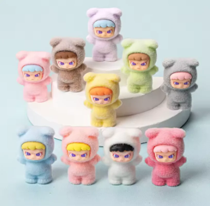 DIY 레진 장난감 액세서리 귀여운 열쇠고리 책상 장식 피규어 블라인드 박스 수집품