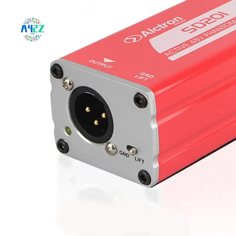 A42Z-Alctron SD201 Active DI Box Impedance Transformation DIBOX Professional Stage Effects Direct Connect Box
