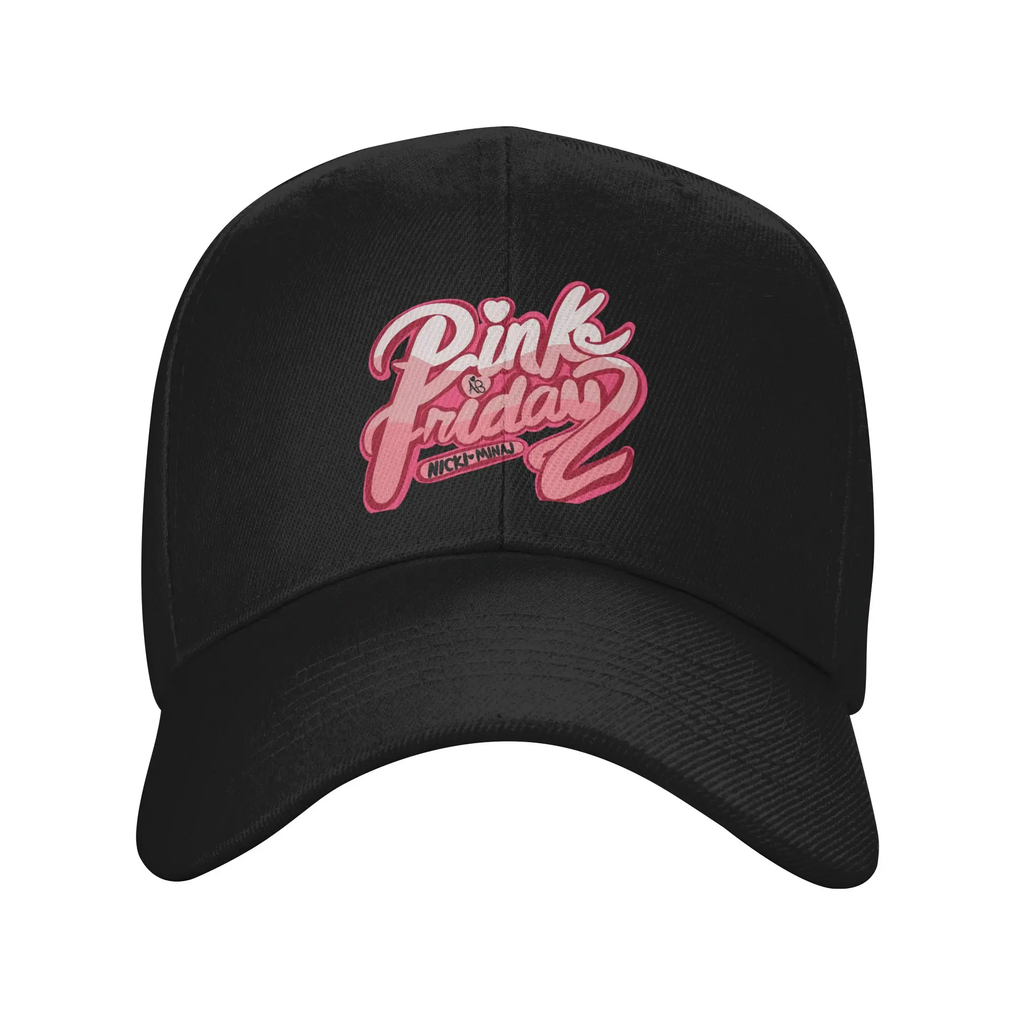 Fashion Pink Friday 2, Nicki Minaj Curved Brim Baseball Cap Collegiate Style Sun Visor Cap