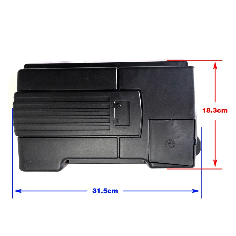 For Skoda Karoq Kodiaq Octavia Superb MK3 2015 2022 Car Engine Battery Anode Dustproof Rustproof Protection Cap Shell Cover Case