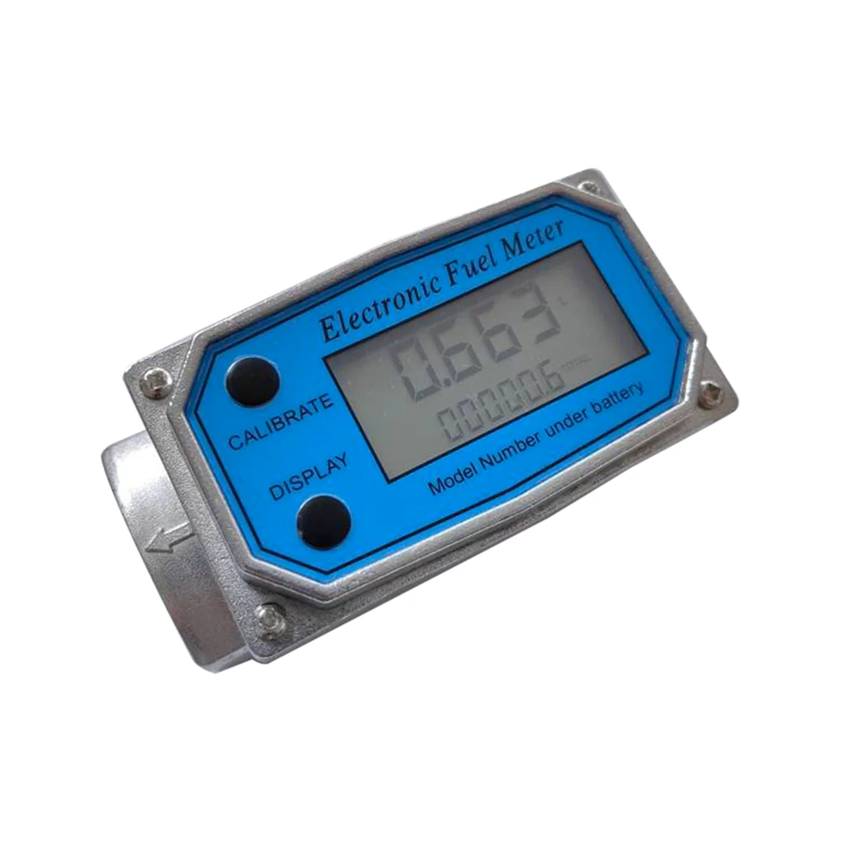 

Flow Meter 1Inches - Digital Flow Meter Aluminum Alloy Fuel Meter -Turbine Flow Meter & Digital Meter in Industry-Grade