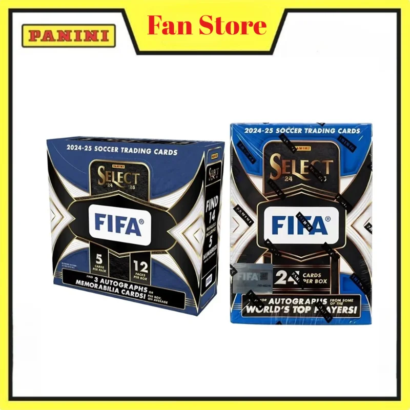 2024-25 PANINI Select FIFA Series Football Hobby Blaster Box Star Rookie RC Card Mbappe Sullivan Moura Skelly