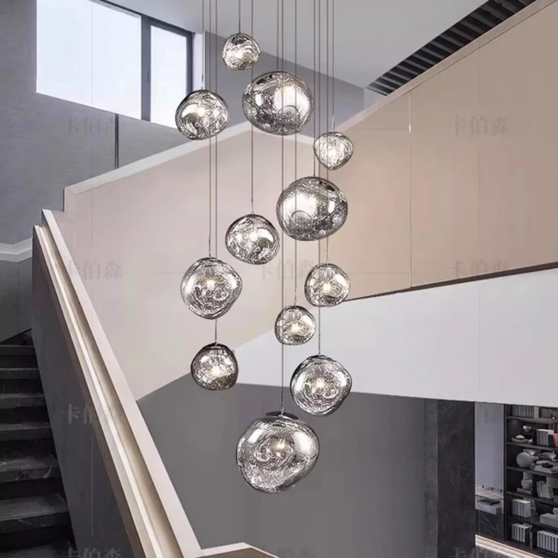 Modern LED Chandeliers for Home Decor, Luzes penduradas, Sala de estar, Sala de jantar, Iluminação interior