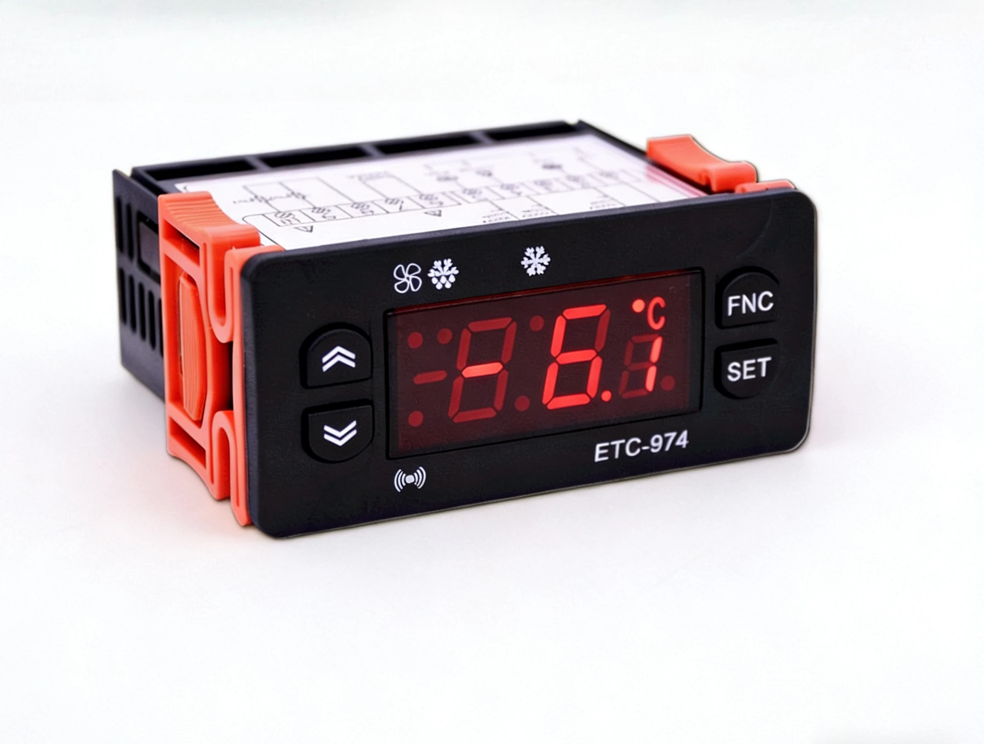 ETC-974 Electronic Digital Display Thermostat Microcomputer Temperature Controller, Control Instrument AC220V AC110V DC12V-24V