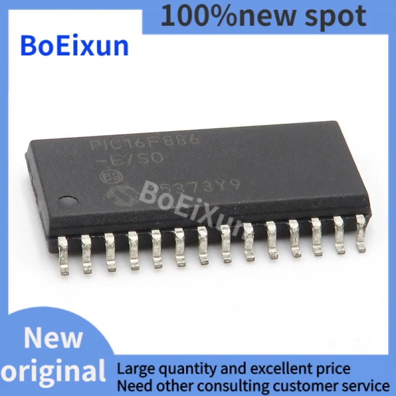 

Флэш-микроконтроллер SMD SOP-28 PIC16F886, 8 бит, 1-50 шт.