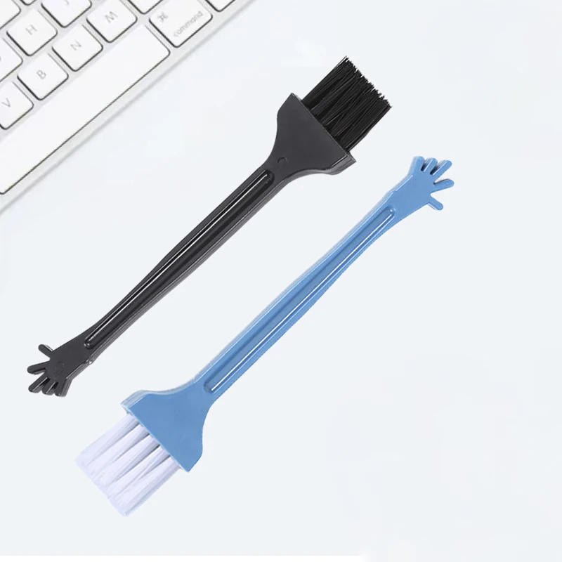 10Pcs 11.4cm Long-handled Plastic Cleaning Brush Computer Hardware Household Appliances Dust Removal Brush Keyboard Dust Removal