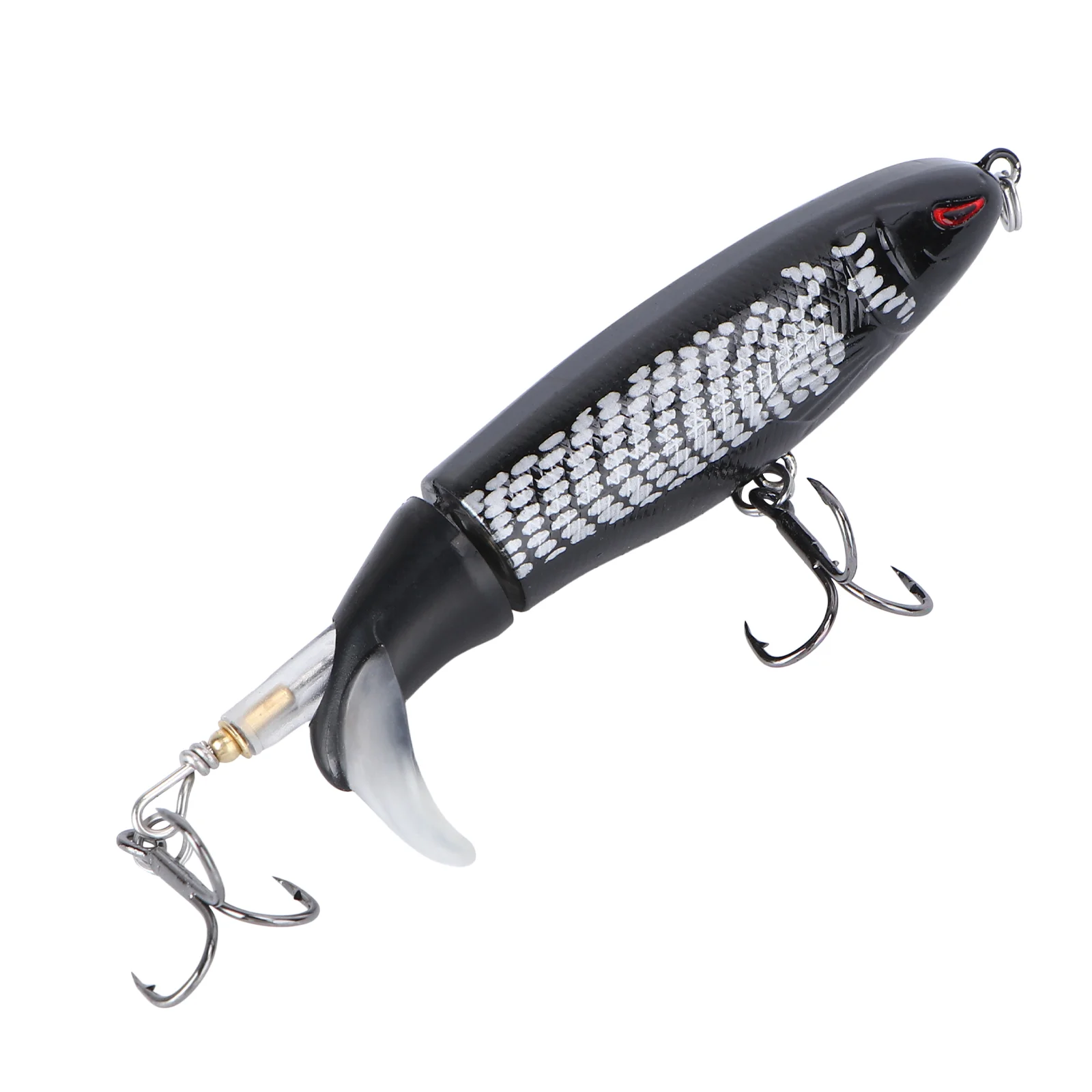 13g 10cm Painted Plastic Baits Fishing Lures Propeller Bionic Baits Hard Baits Life-Like Swimbait (Random Delivery)