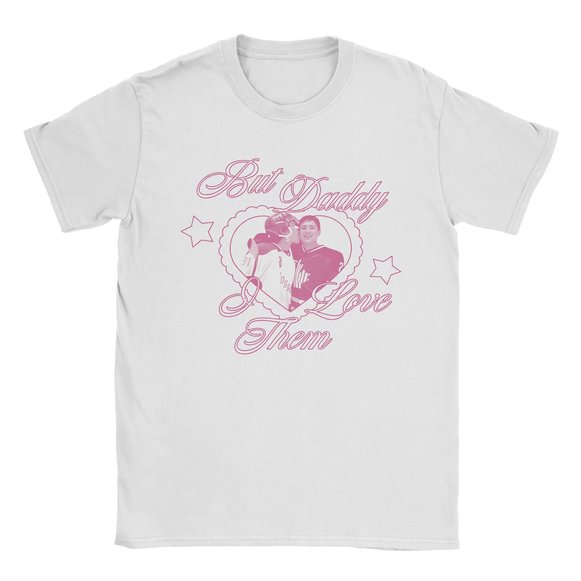 Ilya Shane Pink But Daddy I Love Them T Shirts Men Women 100% Cotton Unique T-Shirt Heated Rivalry Tee Shirt Clothes 4XL 5XL