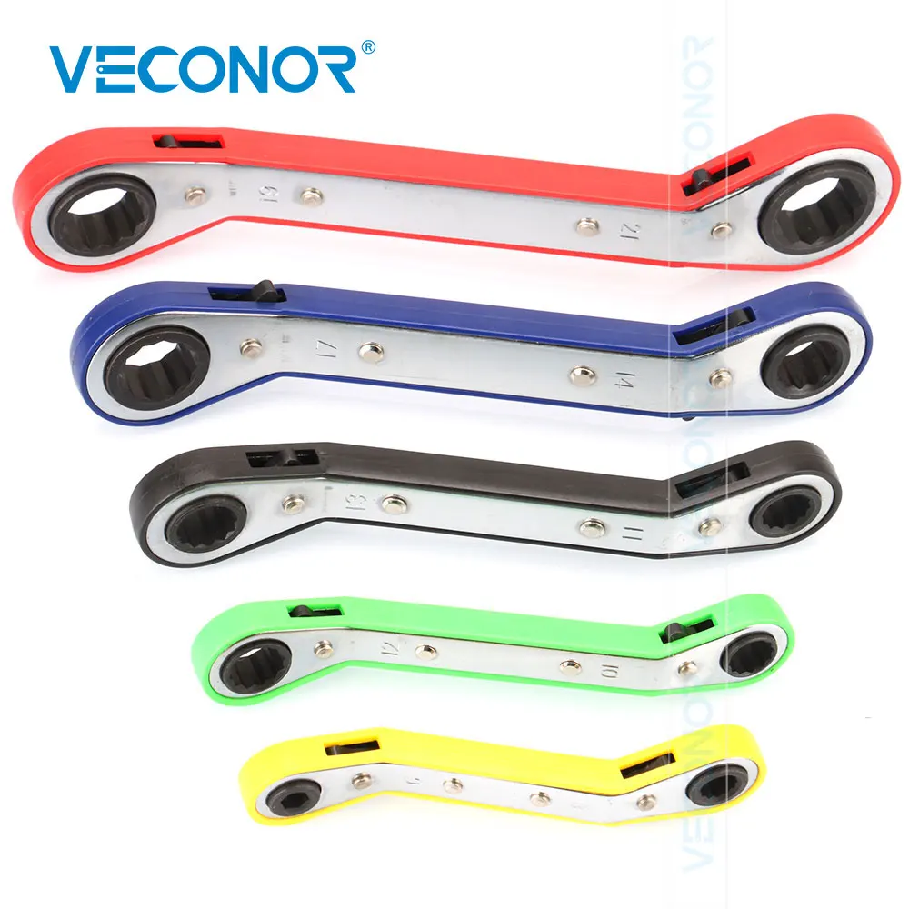 5PCS Reversible Ratsche Spanner Set 72T Metric 2-Weg Set von Schlüssel Multitools Mit Rim Kunststoff schutz Felge