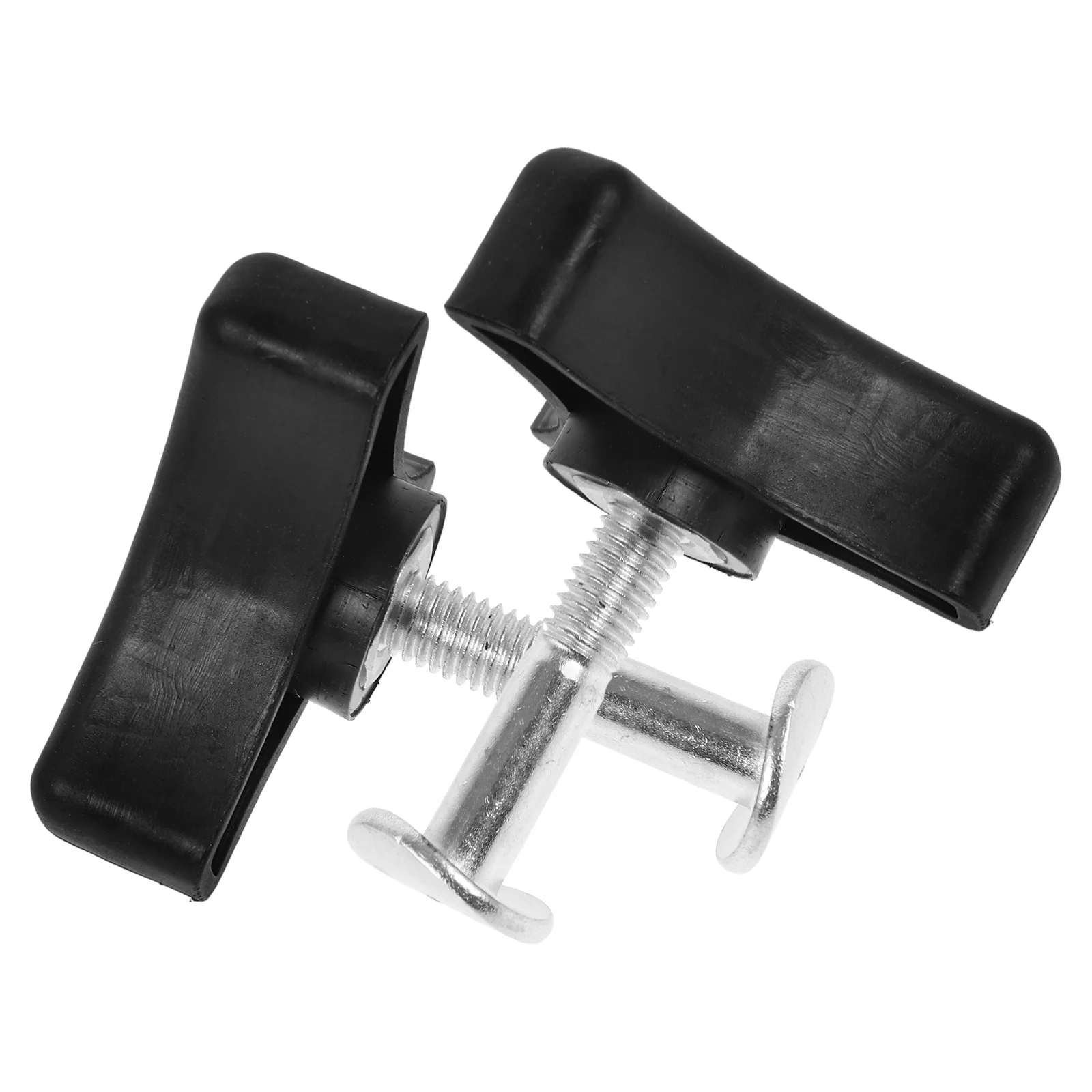 

2Sets Lawnmower Handle Replacement Parts Metal Plastic Durable Triangle Knob Universal Mower Supplies Lawnmowers Handle