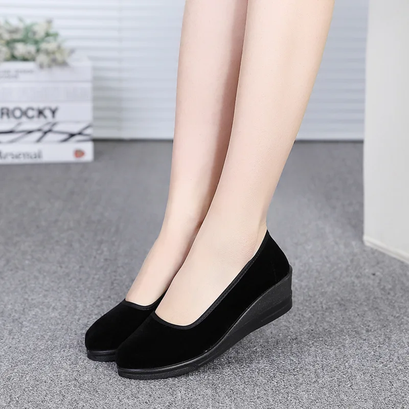 Flat Platform Shoes Woman Swing Shoes Women\'s Loafers Slip On Shallow Ladies Casual Flats mocasines mujer fgb78