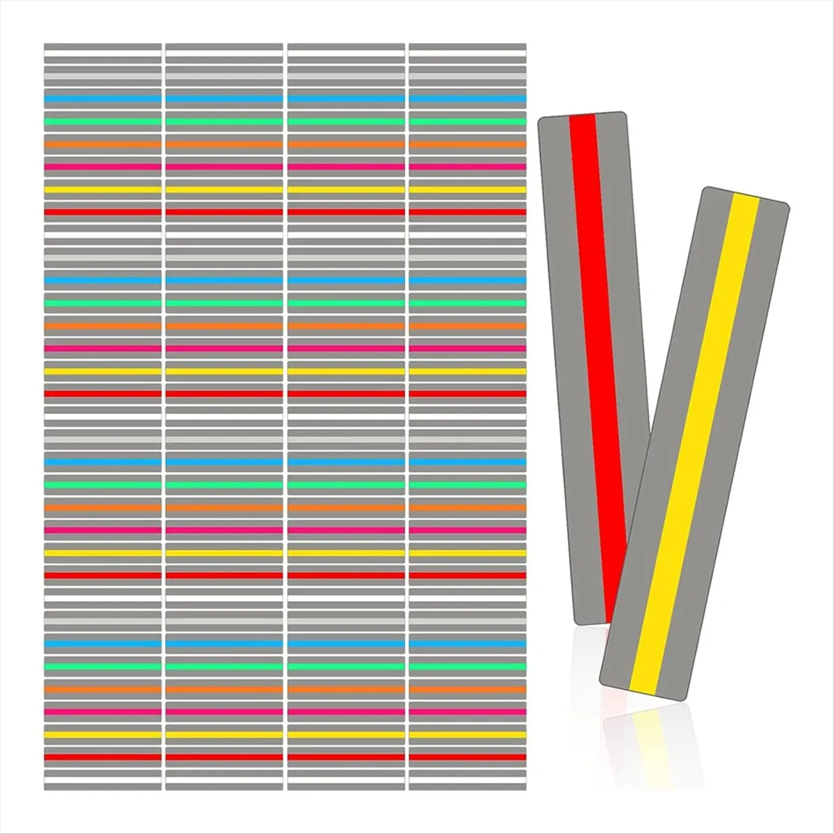 REST 100 Pack Back to School Guided Reading Strips Line Reader Highlight Strips Overlay Highlight Bookmarks Help for Student