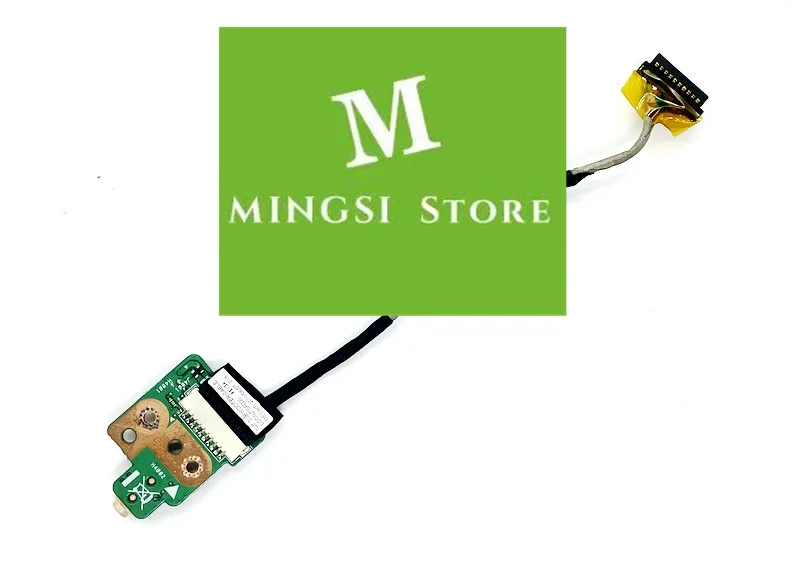 PARA ASUS N46V N46VM PLACA DE BOTÃO DE ALIMENTAÇÃO DE ÁUDIO COM CABO