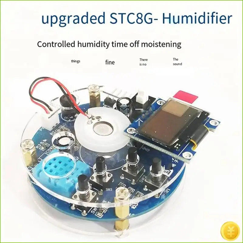 

Модернизированный комплект туманообразователя и драйвера, USB-увлажнитель, печатная плата STG, управляемый туманообразователем, время влажности, сделай сам, паяные аксессуары