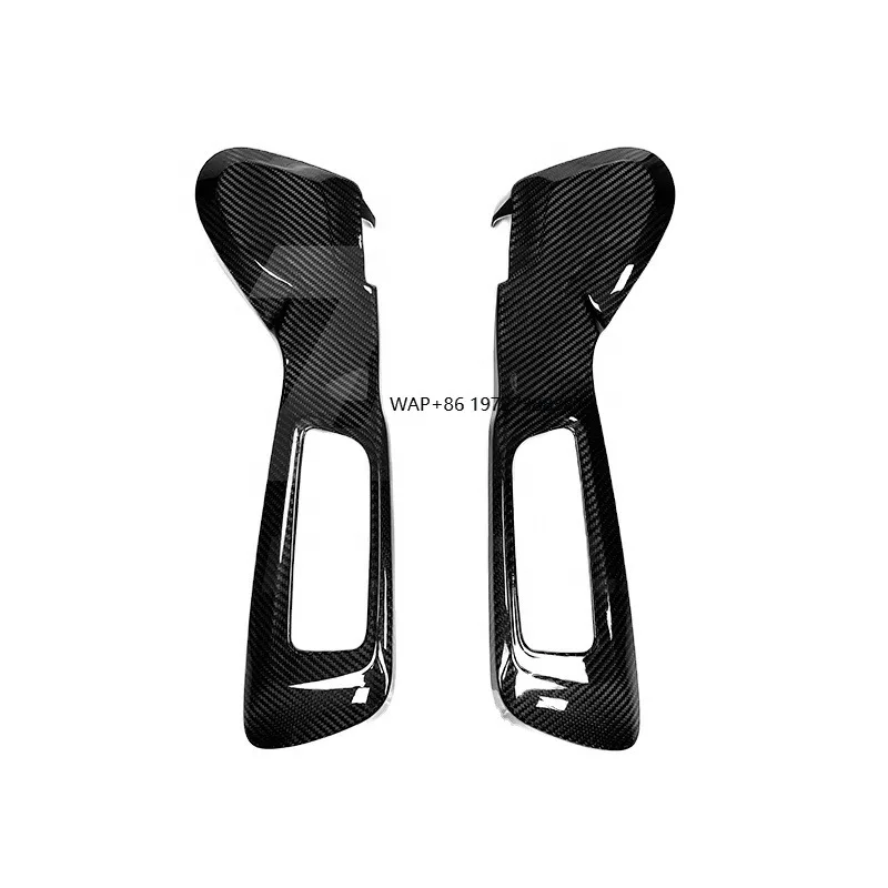 

G80 M3 Dry Carbon Fiber Side Seat Trim Frame Panel Cover Bezel for G80 M3 G82 M4 Interior Trim