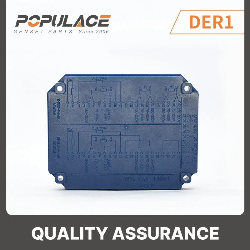 Generator POPULACE AVR Regulator Tegangan Otomatis DER1/A DER1 DER2 ASR VR6 AVR CAT 365-2076 DER2/A DSR DSR/A SR7-2G A