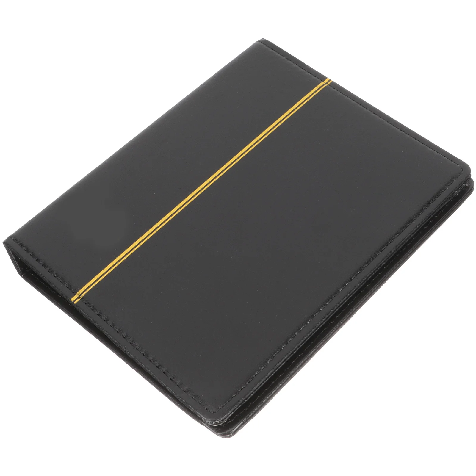 Álbum de colección de sellos, páginas interiores transparentes para coleccionista de monedas, suministros, soporte de almacenamiento de postales, carpeta de conferencias A5