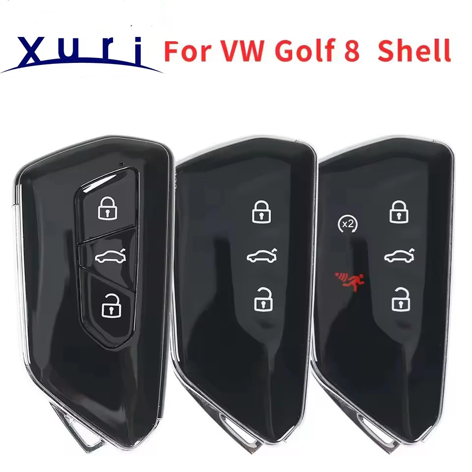 

Xuri Key Case Holder Cover For Seat Leon Cupra Formentor For VW Golf 8 For Skoda Octavia A8 MK4 MK8 GTI R Accessories Shell