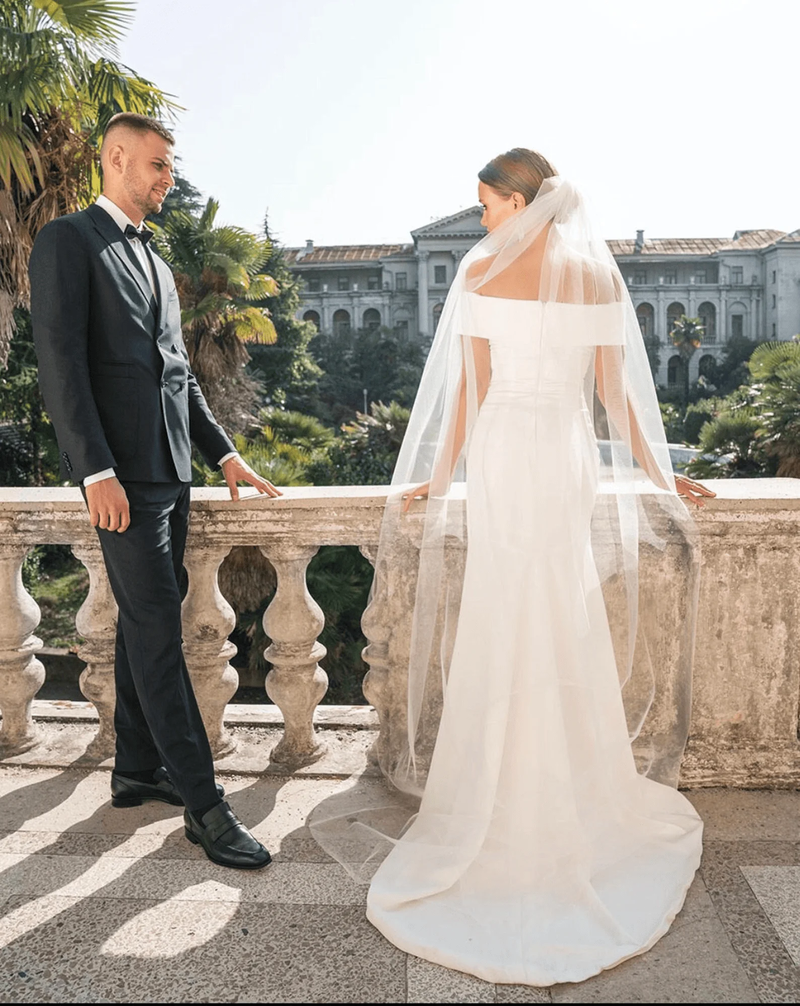 1/2/3 M Ivory One Layer Wedding Veil with Comb Bridal Headwear Vestido De Noiva Soft Tulle Bride Accessories Cut Edge