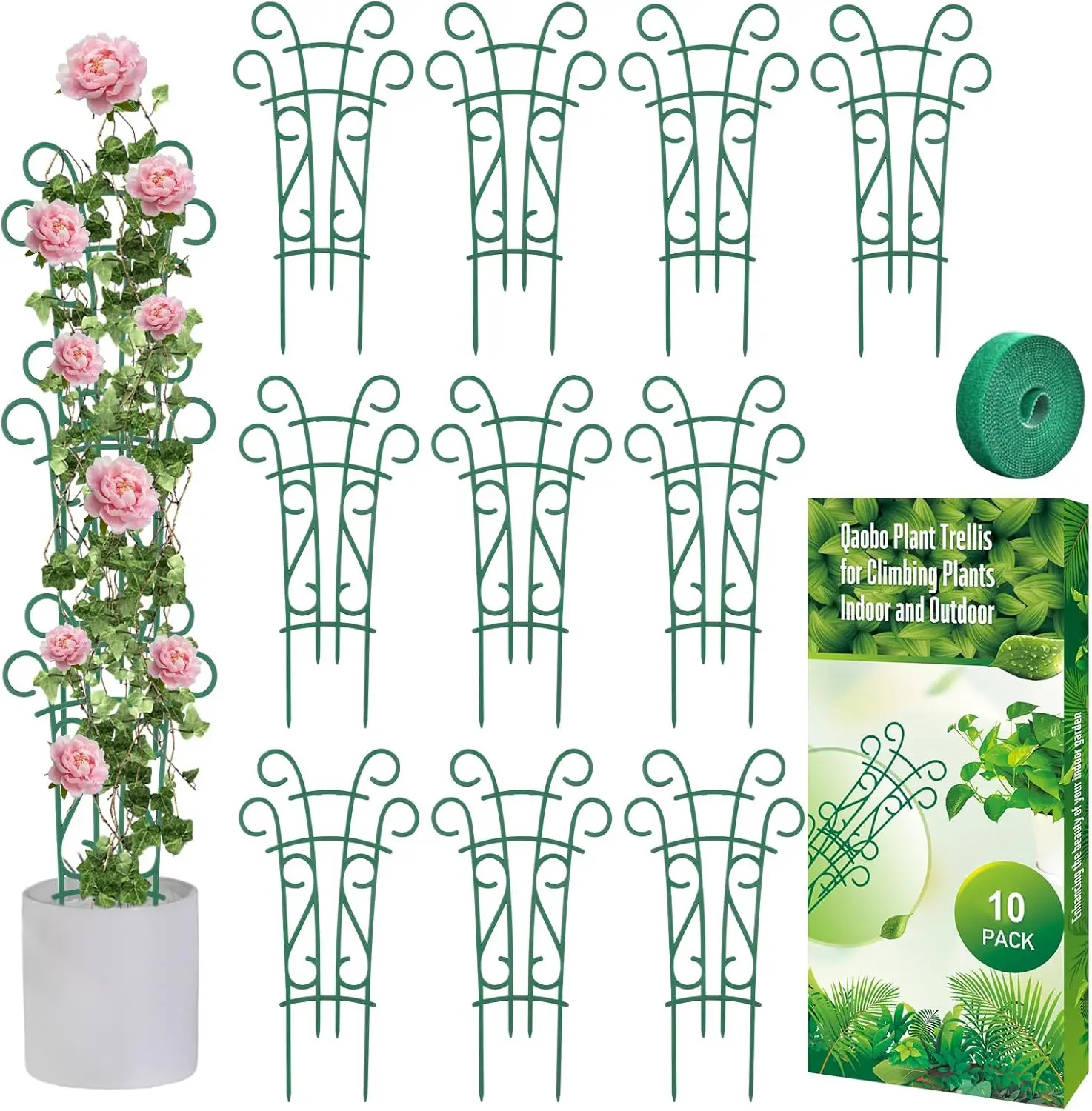 10 Pack Stackable P…