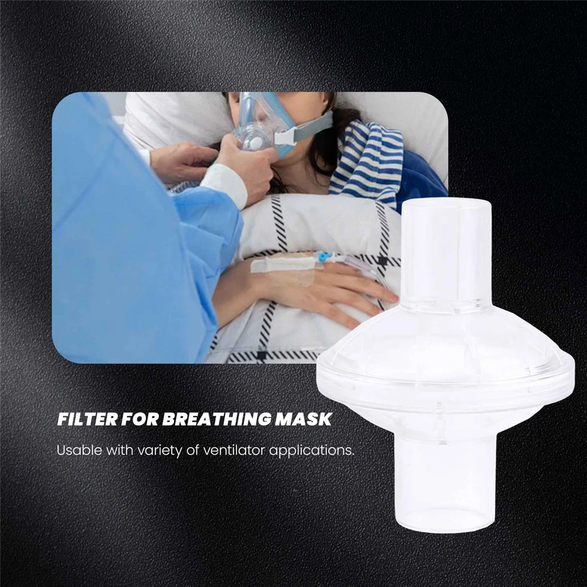 Filter for Breathing Mask Sleep Apnea Snoring CPAP Bacterial Viral Tube Hose Machine Accessories